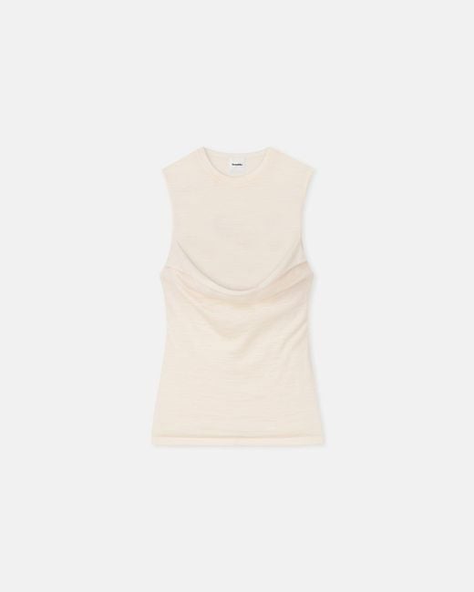 Nanushka White Orien