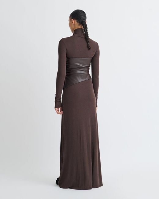 Nanushka Brown Amabel