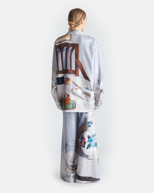 Nanushka White Milon