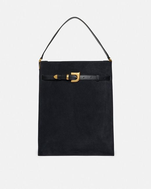 Nanushka Black Harmonica Maxi