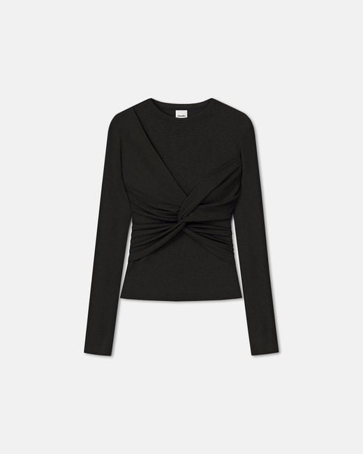 Nanushka Black Izolda