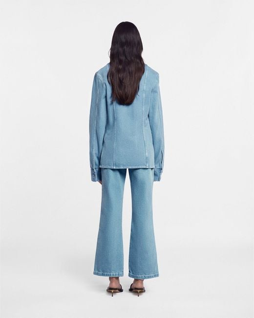 Nanushka Blue Mireio