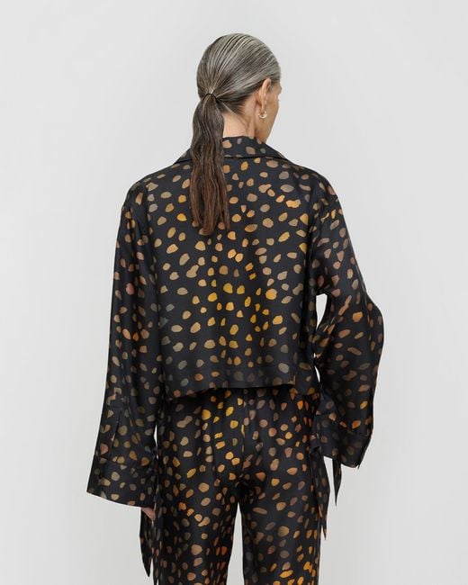 Nanushka Black Nelida