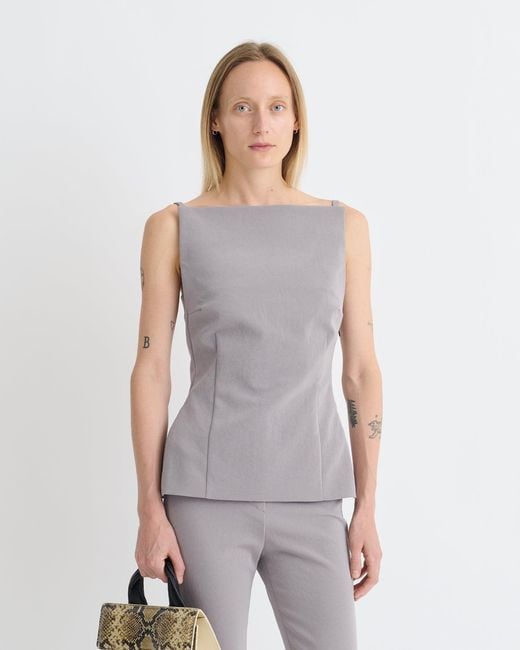 Nanushka Gray Laree