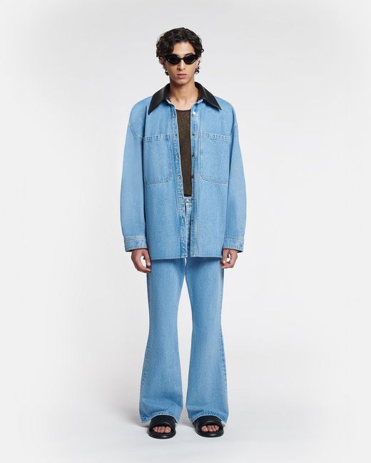 Nanushka Blue Beaux