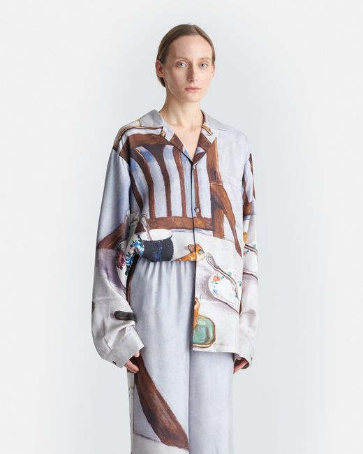 Nanushka White Sebler