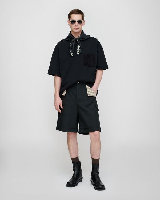 Nanushka Black Beltran for men