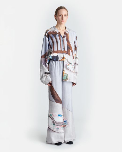 Nanushka White Sebler