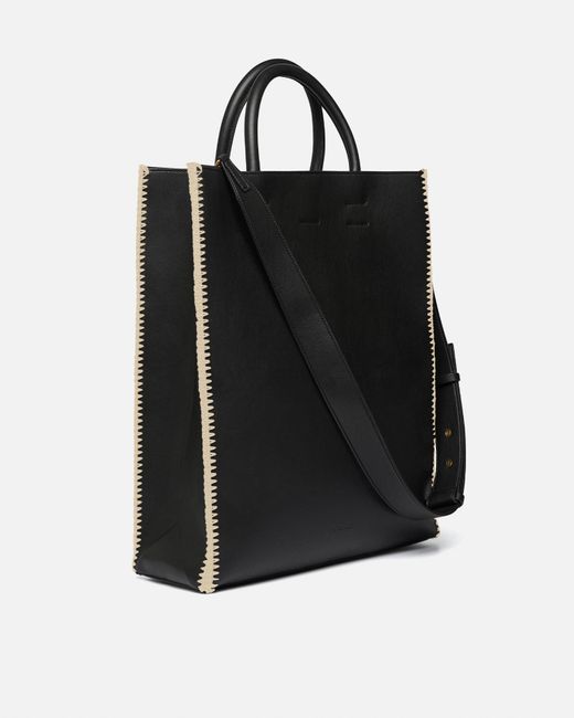 Nanushka Black The Compass Tote