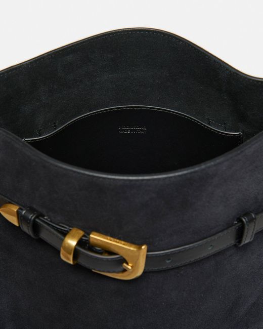 Nanushka Black Harmonica Maxi