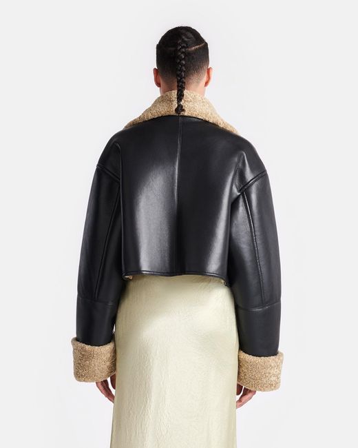 Nanushka Black Jemma