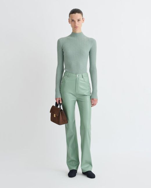 Nanushka Green Jacoba