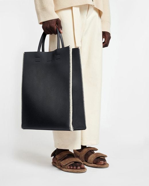 Nanushka Black The Compass Tote