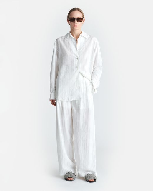 Nanushka White Fryda