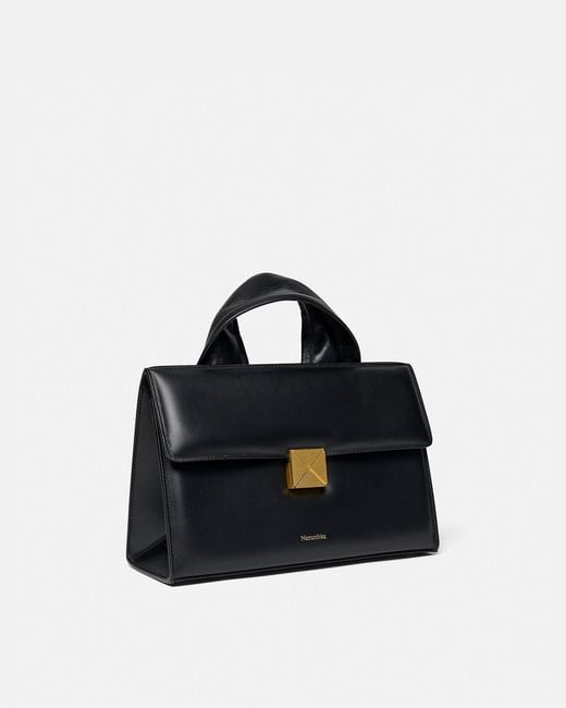 Nanushka Black The Sandi Lock