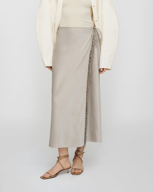 Nanushka White Gargi