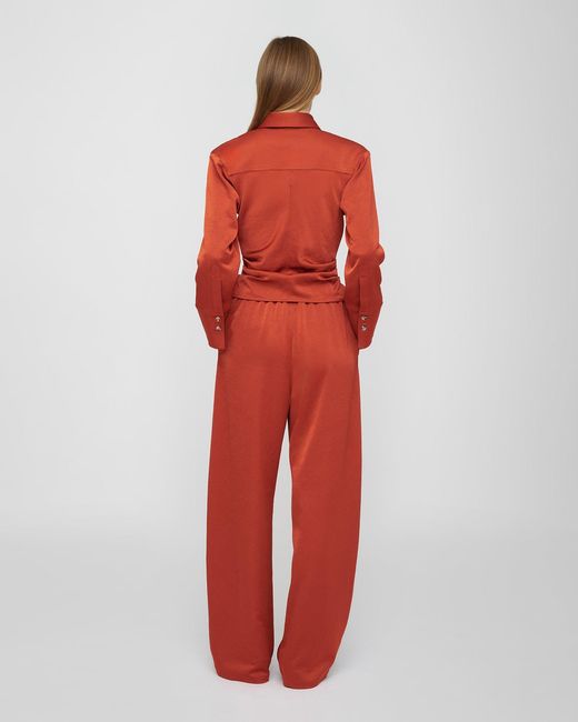 Nanushka Red Estrid