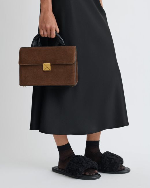 Nanushka Brown Sandi Lock