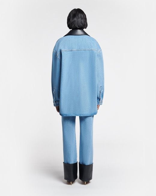 Nanushka Blue Beaux