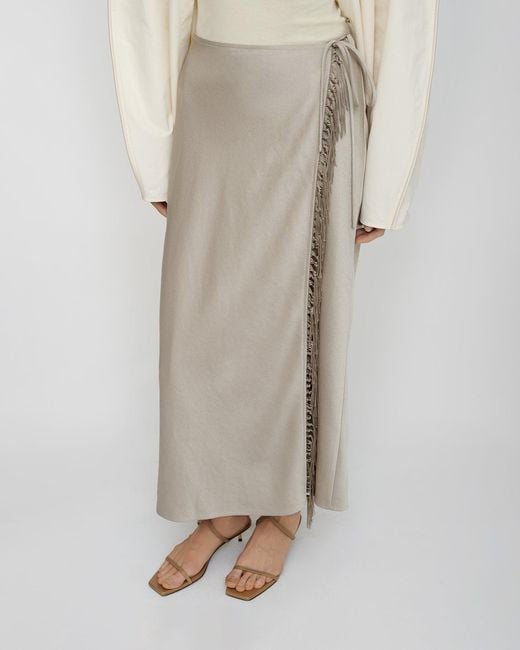 Nanushka White Gargi