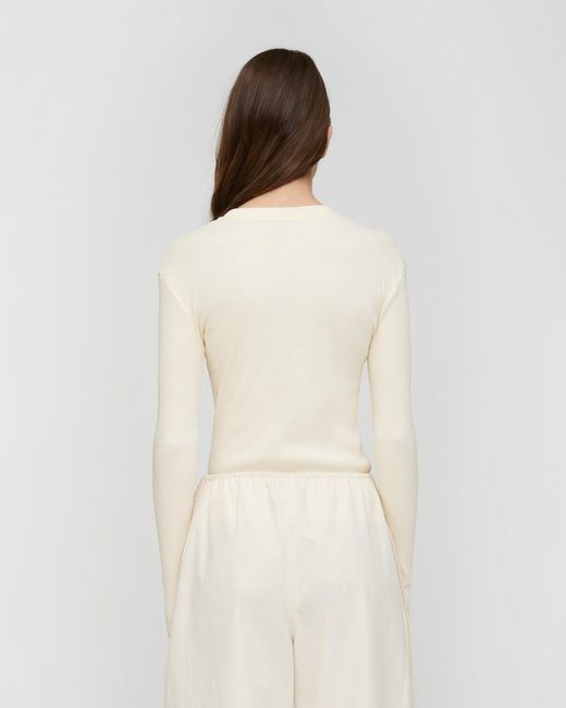 Nanushka White Tamsin