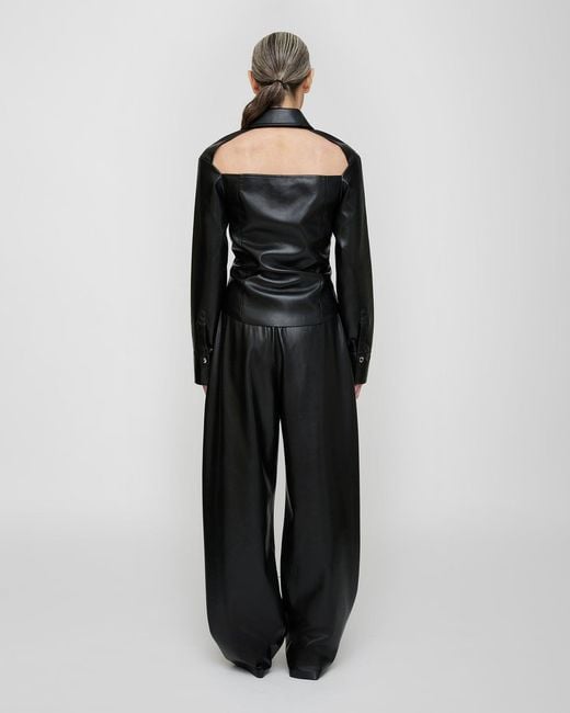 Nanushka Black Izna