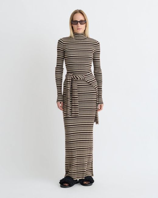 Nanushka Brown Mirell