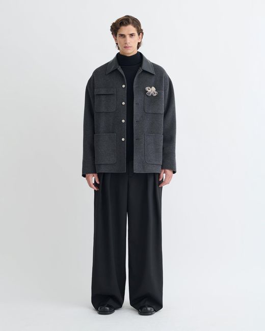 Nanushka Gray Camilo