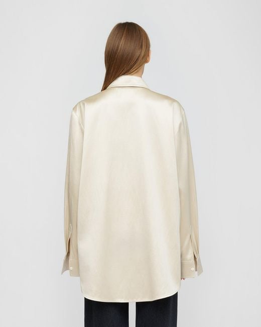 Nanushka White Tanis