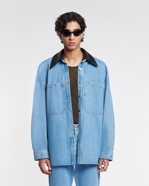 Nanushka Blue Beaux