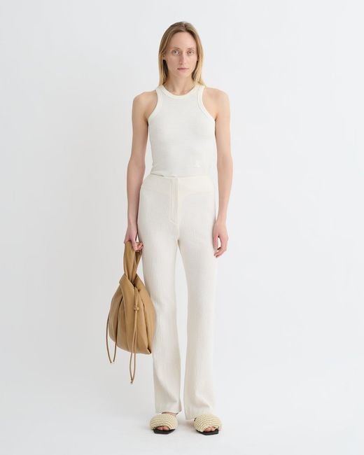 Nanushka White Shera