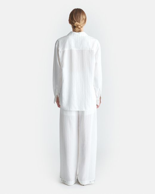 Nanushka White Fryda