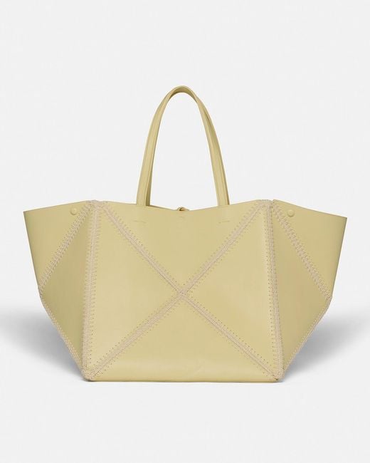 Nanushka Natural Origami Tote Large