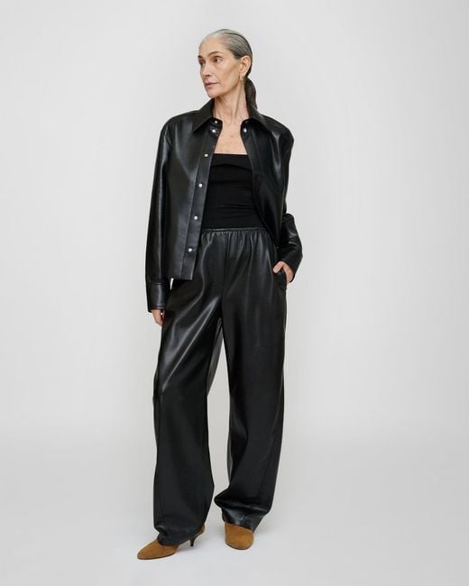Nanushka Black Izna