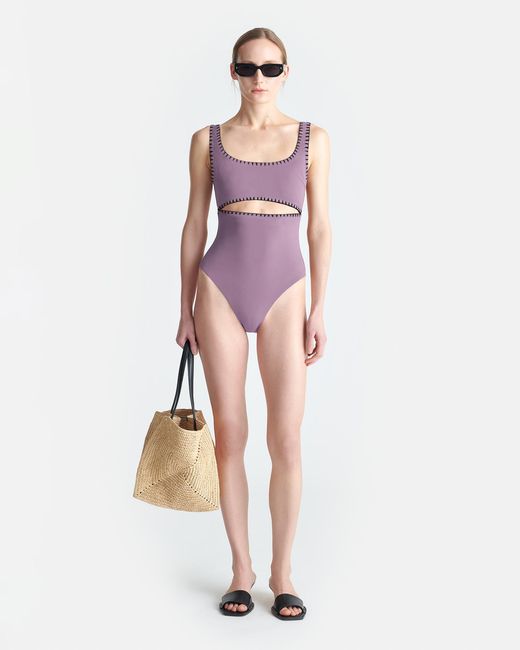 Nanushka Purple Sorena
