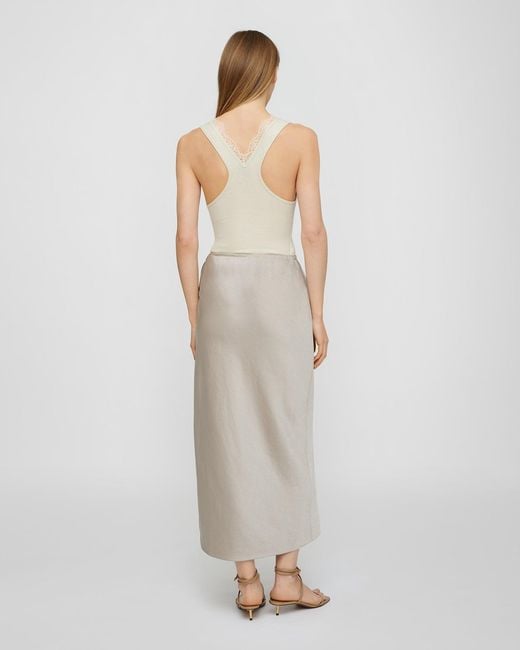 Nanushka White Gargi