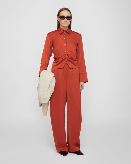 Nanushka Red Estrid