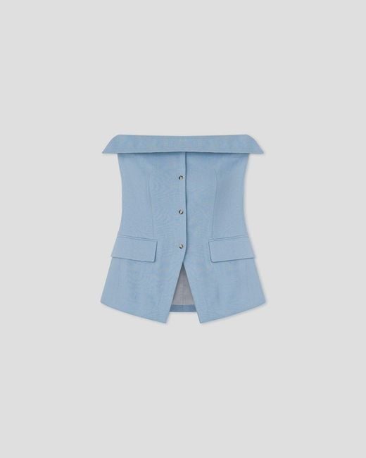 Nanushka Blue Maleah