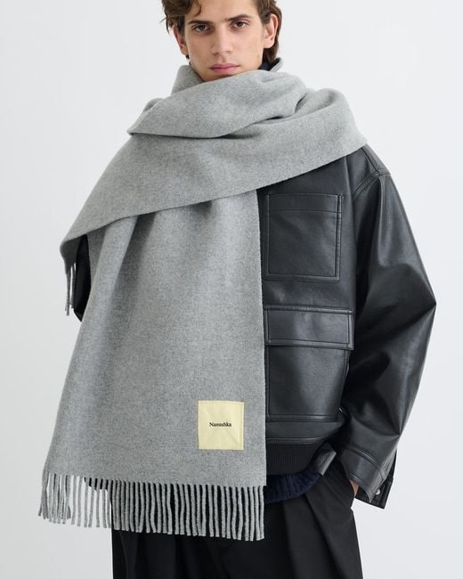 Nanushka Gray Keaton