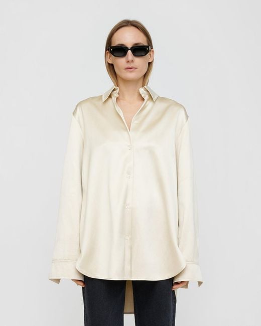 Nanushka White Tanis