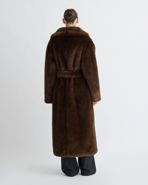 Nanushka Brown Cariana