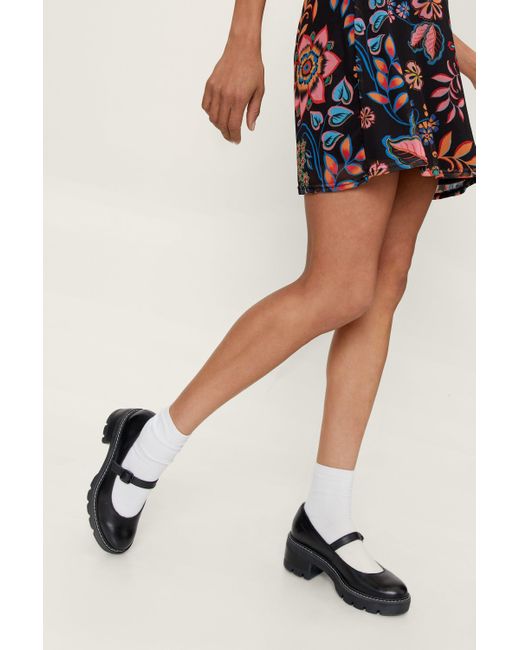nasty gal mary jane heels