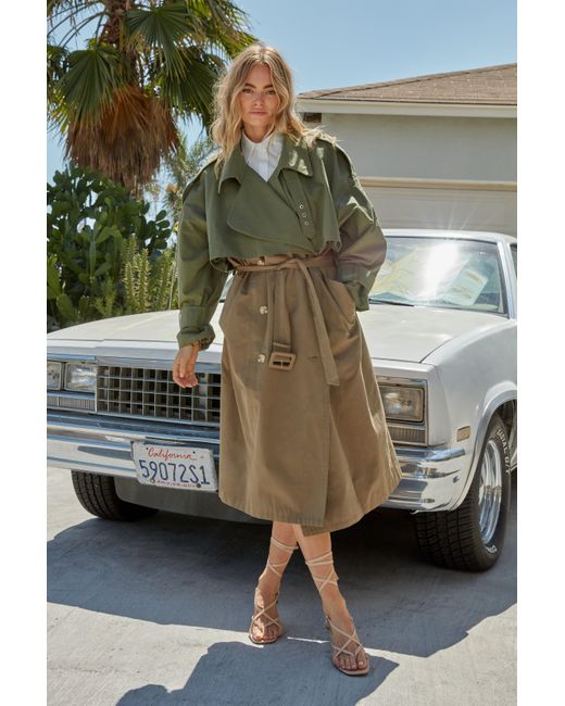 oversized mac trench coat