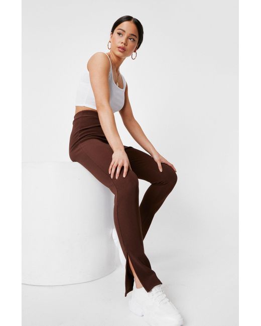 split hem pants petite