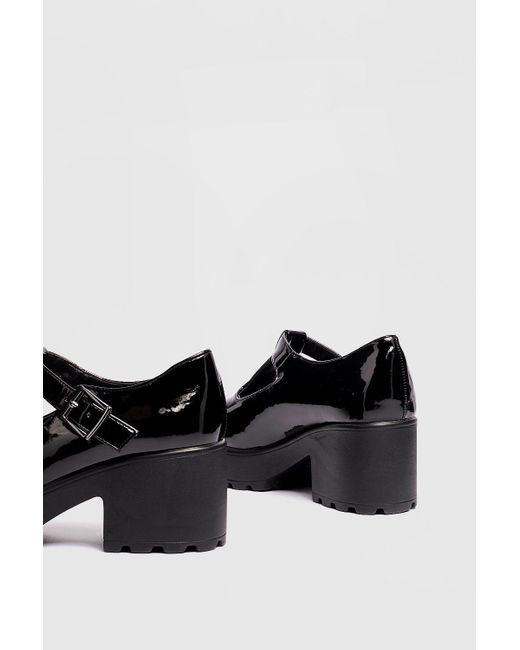 t bar platform shoes