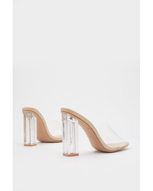 clear block mules
