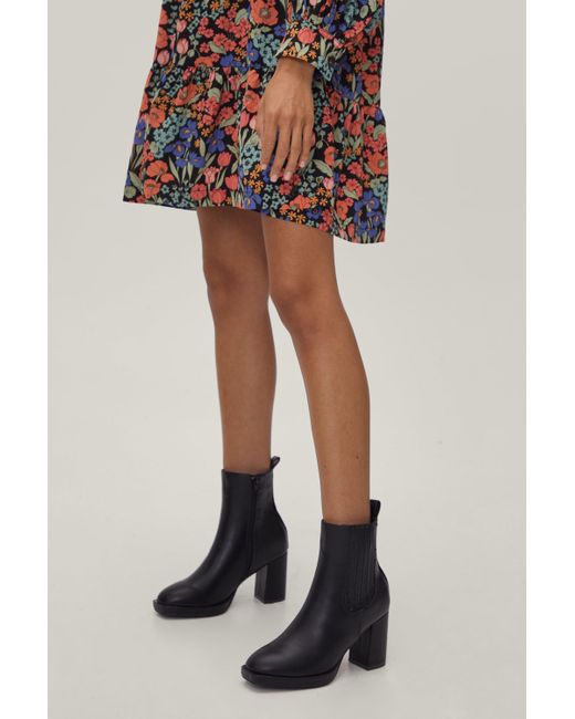 nasty gal platform boots