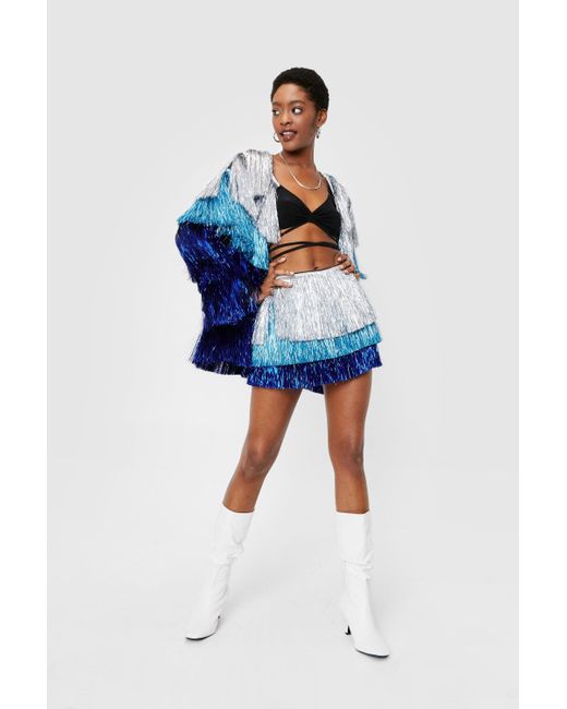 Nasty Gal Multicolored High Waisted 