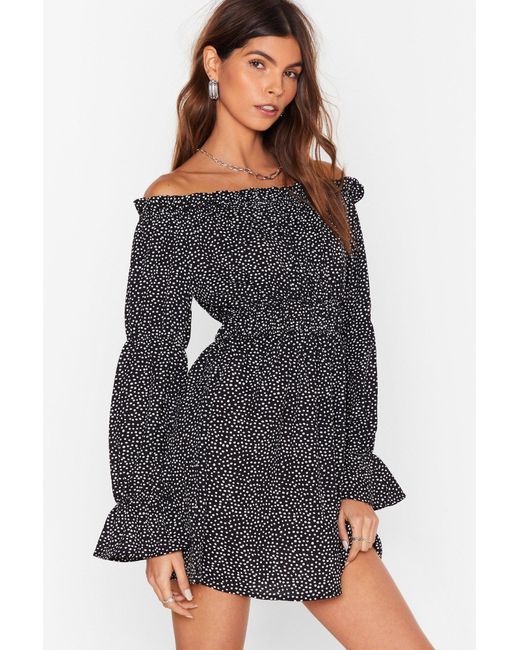 nasty gal polka dot