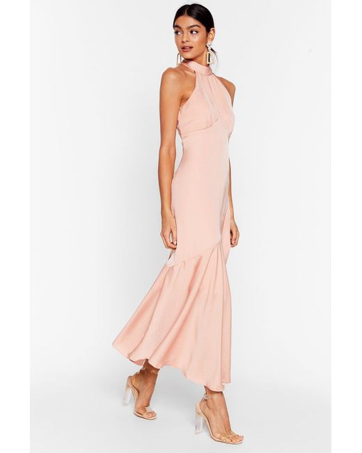 nasty gal square with me maxi dress